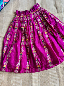 Festive marigold lehenga set