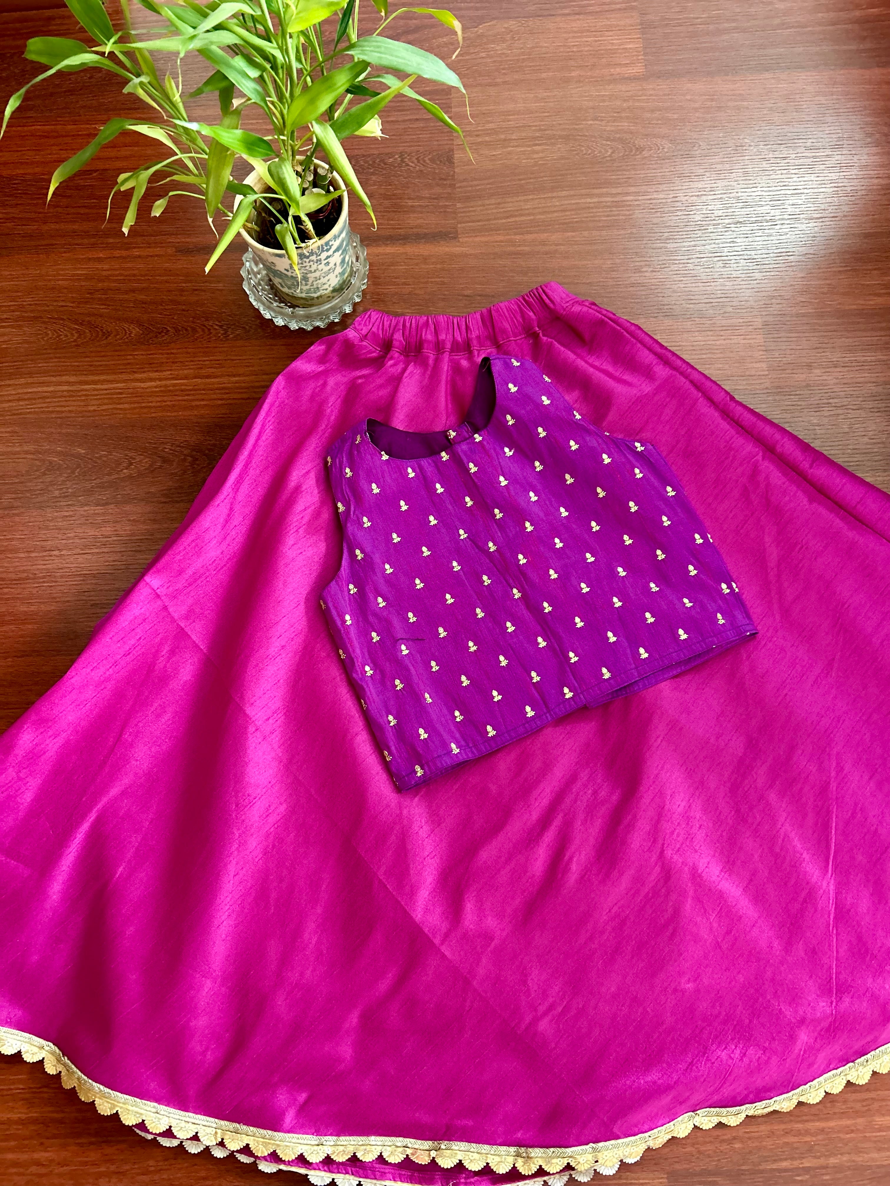 True Purple - Lehenga Set