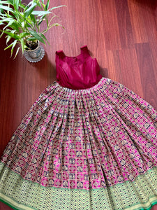 Dahlia Green - Lehenga Set