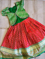 Load image into Gallery viewer, Benarasi princess - long gown for girls
